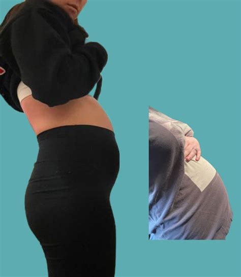 List Pictures Difference Between Belly Fat And Pregnant Belly Superb