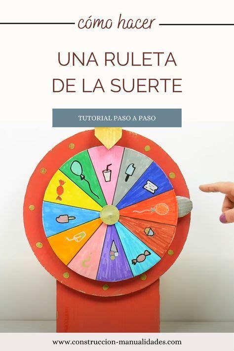 Cómo crear una ruleta de la suerte casera Manualidades para niños