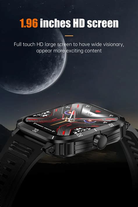 Kt71 Mensmartwatch 3atm Waterproof Barometer Altimeter Gps Trajectory Outdoor Sport Bluetooth