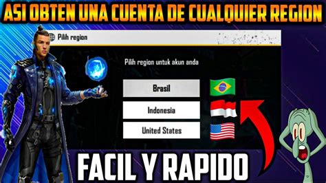 CÓMO CAMBIAR DE REGIÓN EN FREE FIRE 2022 FACIL Y RÁPIDO PASO A PASO