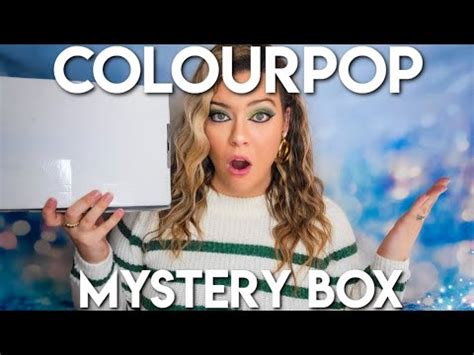 Colourpop Mystery Box Unboxing Black Friday Mystery Box Youtube