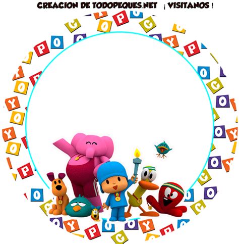 Pocoyo Stickers Free Todo Peques