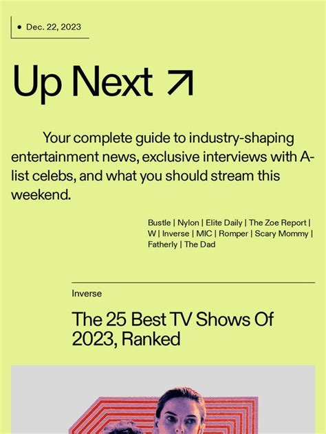 Nylon The 25 Best Tv Shows Of 2023 Ranked Milled