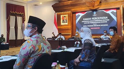 Bupati Bangkalan Hadiri Rapat Koordinasi Penanggulangan Kemiskinan