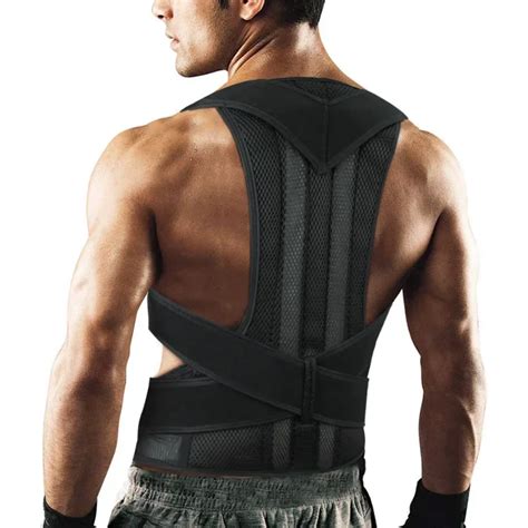 Postura Corrector Voltar Suporte Belt Espartilho Ortop Dico Back Brace