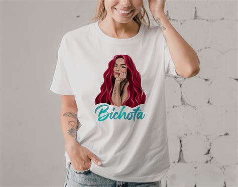 Karol G Con Cabello Rojo Con Bichota Png Sublimation Designs Etsy M Xico