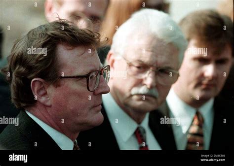 Ulster Unionist Party Leader David Trimble At Castle Buildings Stormont