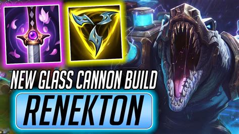 Wild Rift Renekton New Challenger Burst Build Youtube