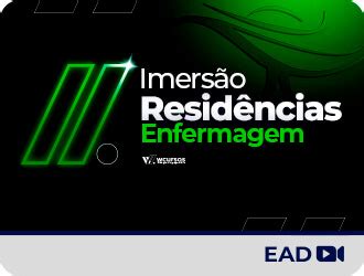 Imers O Em Resid Ncia De Enfermagem Wcursos Preparat Rio Para Concursos