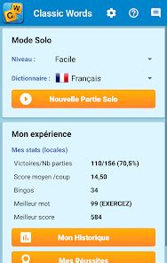 Classic Words En Fran Ais Applications Sur Google Play