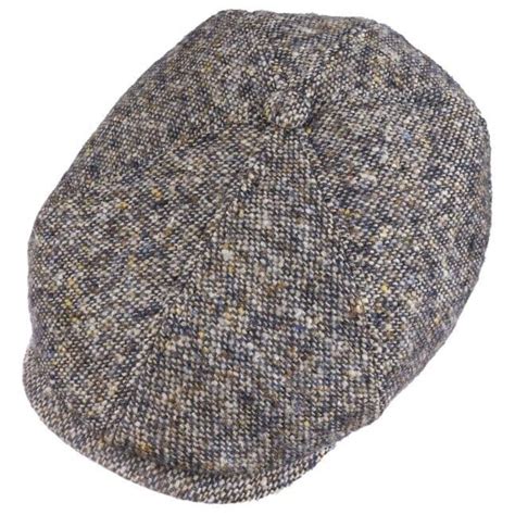 Stetson Panel Cap Donegal Bej Y N Tweed Kasket Apka Germirli