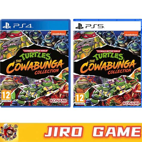 Ps4 Ps5 Teenage Mutant Ninja Turtles The Cowabunga Collection R2 English New Shopee Malaysia