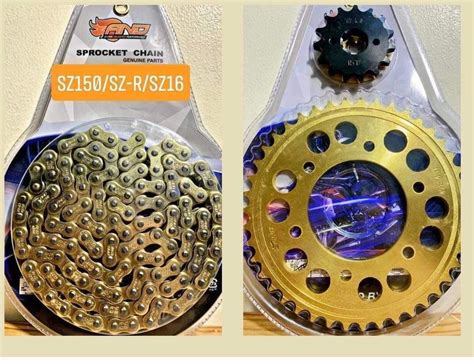 SZ150 SZR SZ16 CHAIN SPROCKET SET Lazada PH