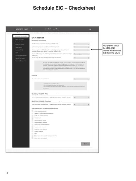 Printable Schedule Eic Form Printable Forms Free Online