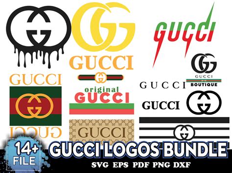 Gucci Logos Bundle Gucci Svg Gucci Logo Svg Original Gucc Inspire