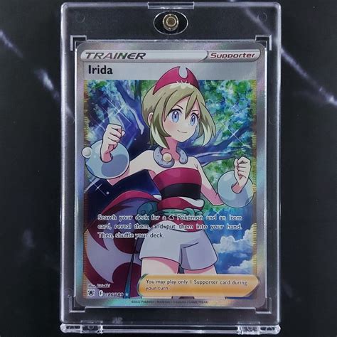 Pokemon TCG Irida Full Art Astral Radiance 186 189 Ultra Rare Trainer