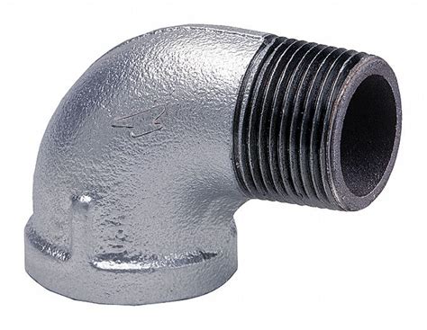 Anvil Galvanized Malleable Iron Street Elbow 90 Degrees 34 X 12