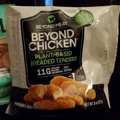 Beyond Meat Beyond Chicken Plant Based Breaded Tenders Review Abillion