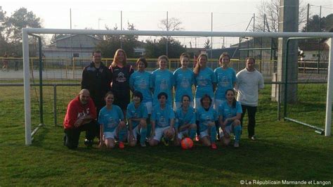 Le foot se conjugue aussi au féminin Le Républicain Sud Gironde