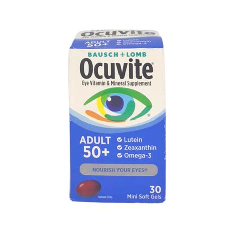 Bausch Lomb Ocuvite Eye Vitamin Mineral Supplement For Adult