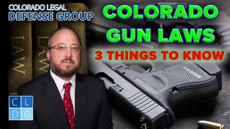 3 Things To Know About Colorado Gun Laws YouTube