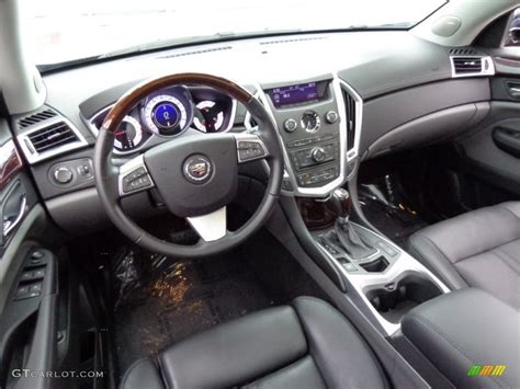 Ebony Titanium Interior Cadillac Srx V Photo Gtcarlot