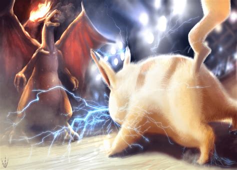 Amazing Pikachu And Charizard Wallpapers Wallpaper Box