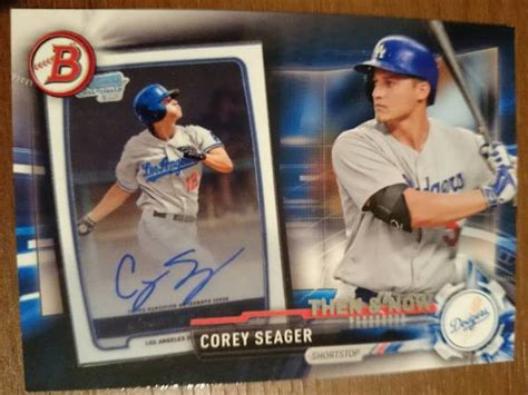 Corey Seager Topps Baseball Series Bowman Mlb