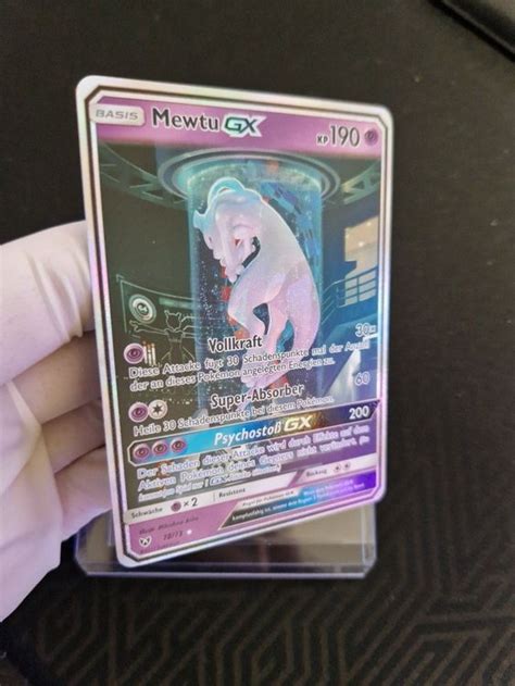 Mewtu Mewtwo Gx Altart Aus Schimmernde Legenden Nr Kaufen Auf Ricardo