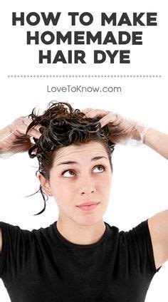 Homemade Hair Dye Is A Natural Affordable Fun Way To Alter Or Enhance