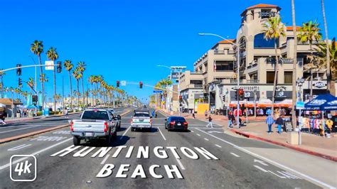 Huntington Beach To Long Beach California K Ultra Hd Driving Tour