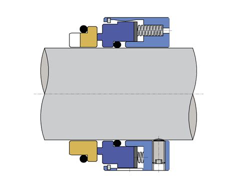 Mr Multi Spring Mechanical Seal Reverse Pressure Balanced Type