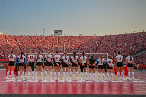 Nebraska Volleyball Set Attendance Record For Women S Sports POPSUGAR