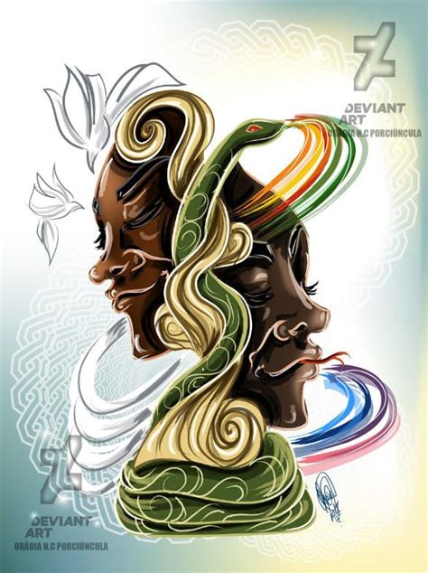 Oxala E Oxumare By Oradiancporciuncula On Deviantart African