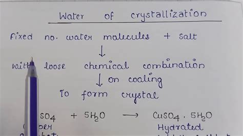 Crystallisation Definition