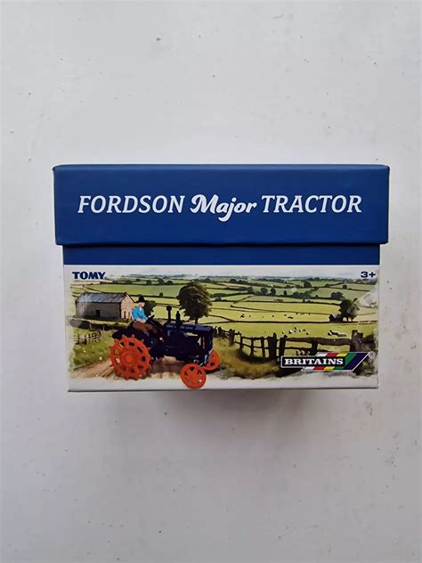 Britains Fordson Major Tractor With Steel Wheels Scale Limited