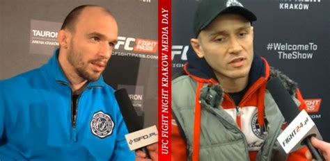 Bartosz Fabi Ski I Marcin Bandel Podczas Dnia Medialnego Przed Ufc W