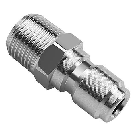 EXCELFU NPT 3 8 Inch Stainless Steel Male And Female Quick Connector