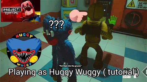 Project Playtime Gameplay Huggy Wuggy Tutorial Youtube