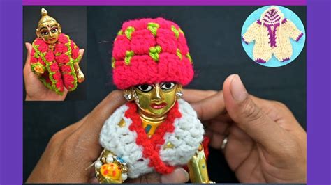 Crochet Hat Cap For Laddu Gopal Crochet Cap For Number Laddu Gopal