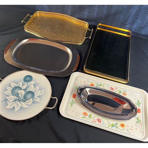 Assorted Decorative Serving Trays - Sunrise Estate Services Ltd