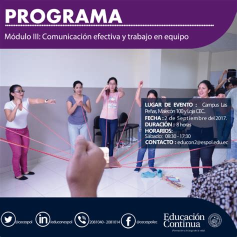 Comunicación Efectiva y Trabajo en Equipo Escuela Superior