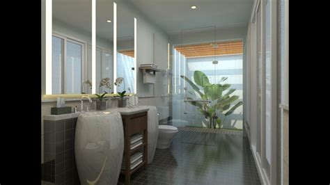 Sketchup Bathroom Design Vray 2 0 Render Youtube