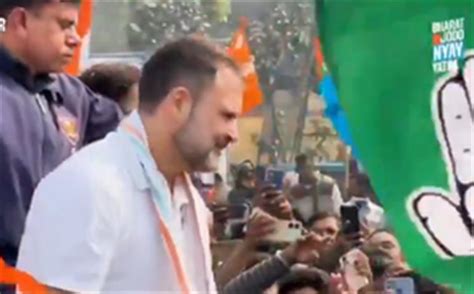 Rahul Gandhi S Bharat Jodo Nyay Yatra Enters Bihar