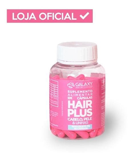 Crescimento Capilar Anti Queda Hair Plus Galaxy Nutri