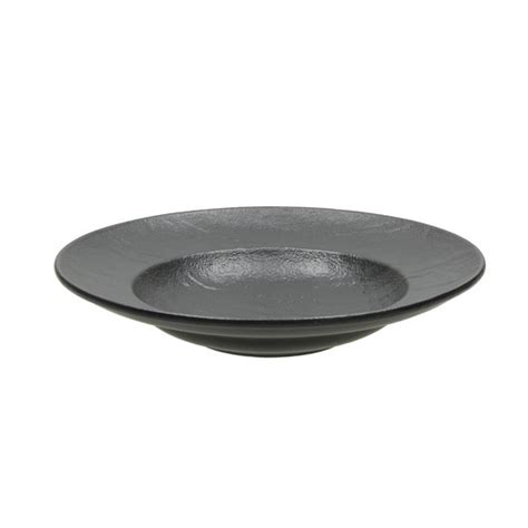 Tognana Kro Nik Pasta Bowl Vulcania Black Cm Rn Porcelan Kristal