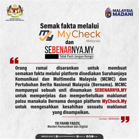 Bernama On Twitter Rt Kkd Gov Pengguna Disarankan Untuk Membuat