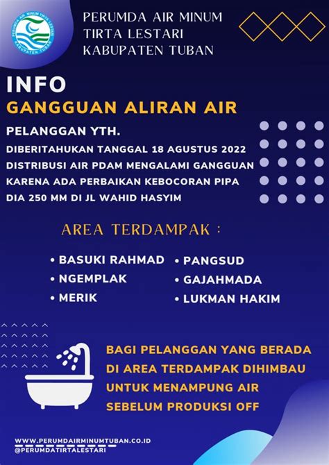 Gangguan Distribusi Air KArena Perbaikan Kebocoran Pipa 250 Mm Di Jl