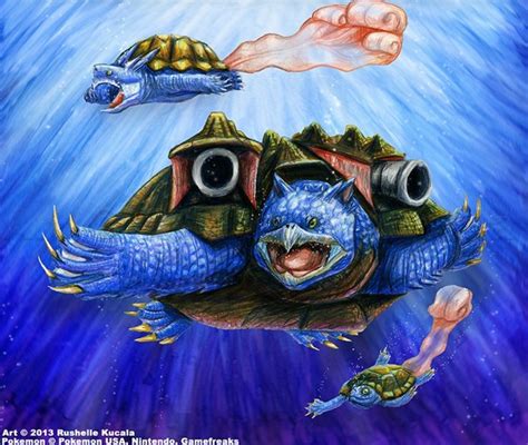 Blastoise By Thedragonofdoom On Deviantart Turtle Drawing Blastoise