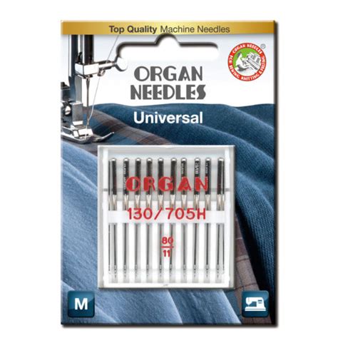 Organ 10pk 80 12 universal symaskin nåler Lappelises Quiltestue